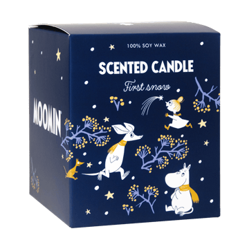 Mumin scented candle 40 h - First snow - Pluto Design