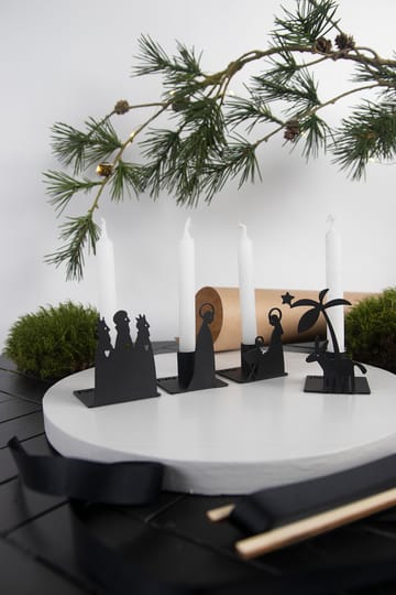 Nativity Scene candleholder metal - Small - Pluto Design