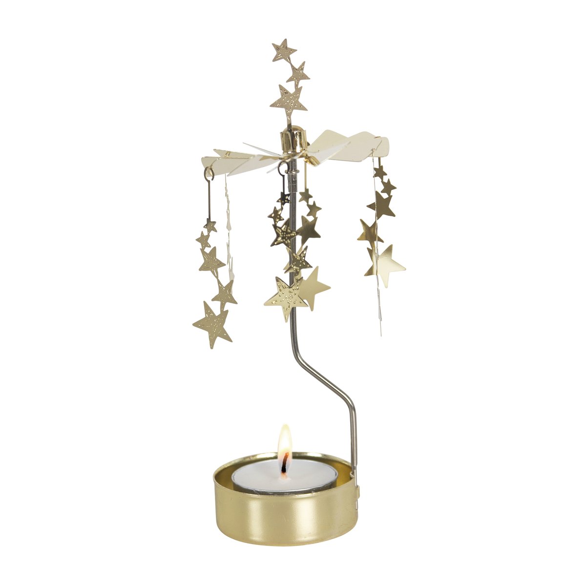 Pluto Design Natthimmel Angel Chimes Gold | Scandinavian Design | Christmas decorations | Gold-coloured