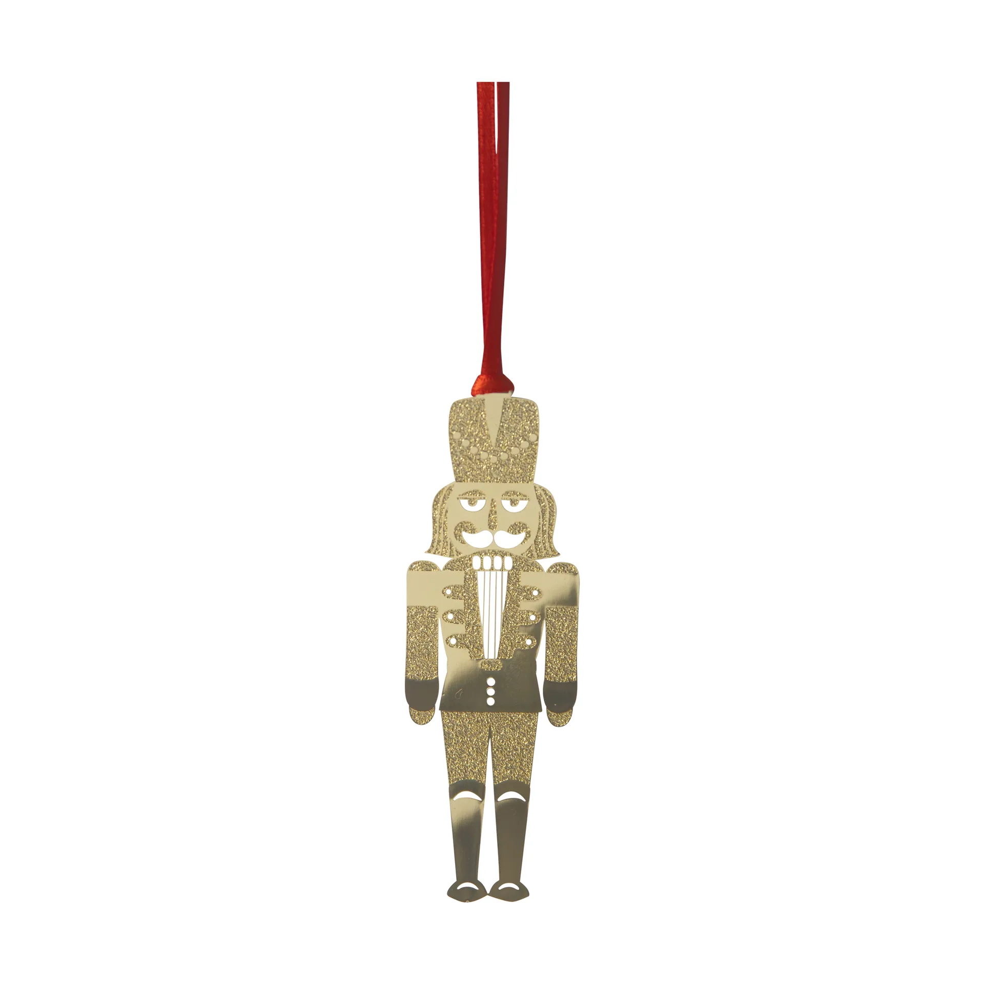 Noel Christmas ornament, Gold Pluto Design