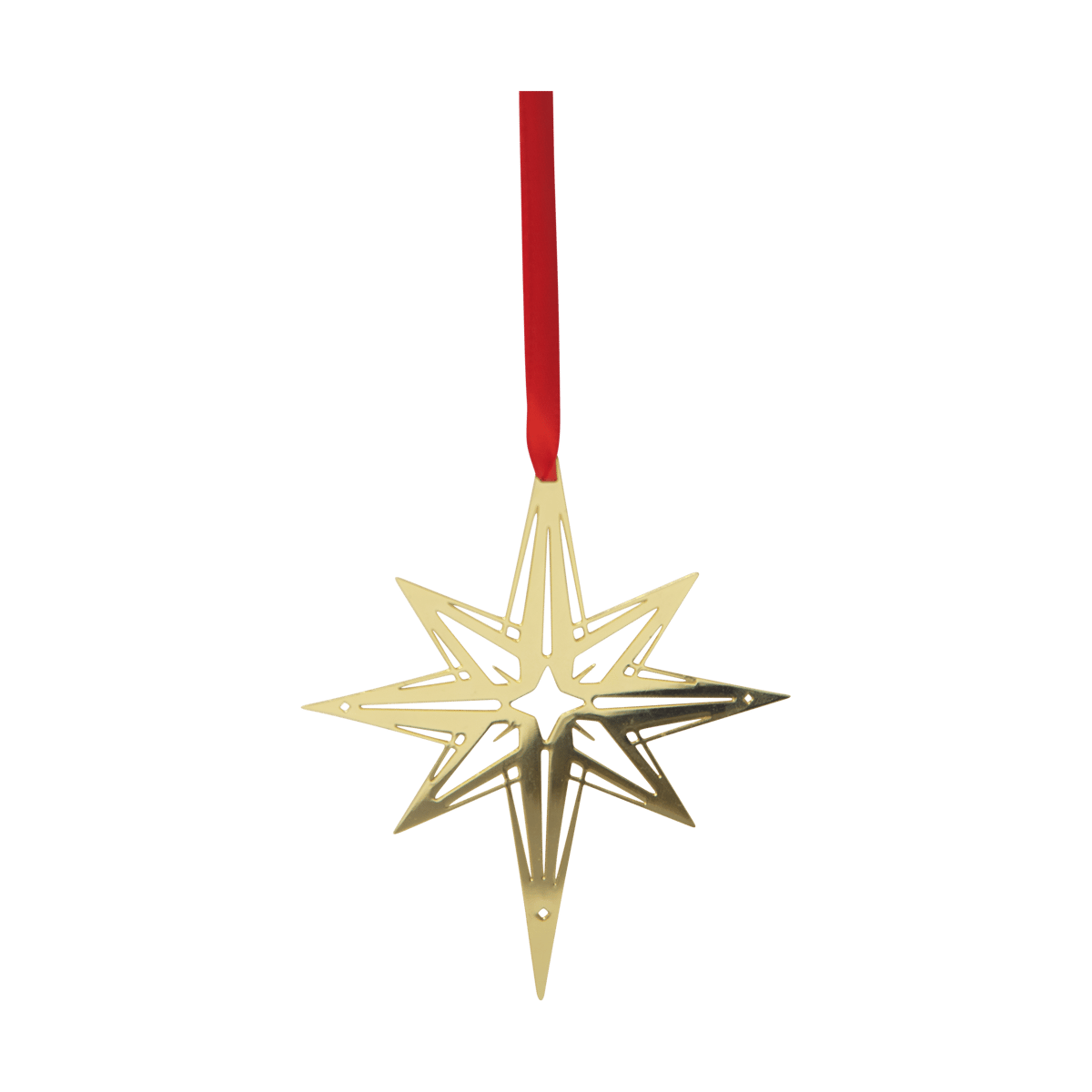 Pluto Design Northern star Christmas pendant Gold | Scandinavian Design | Decorative accessories | Gold-coloured
