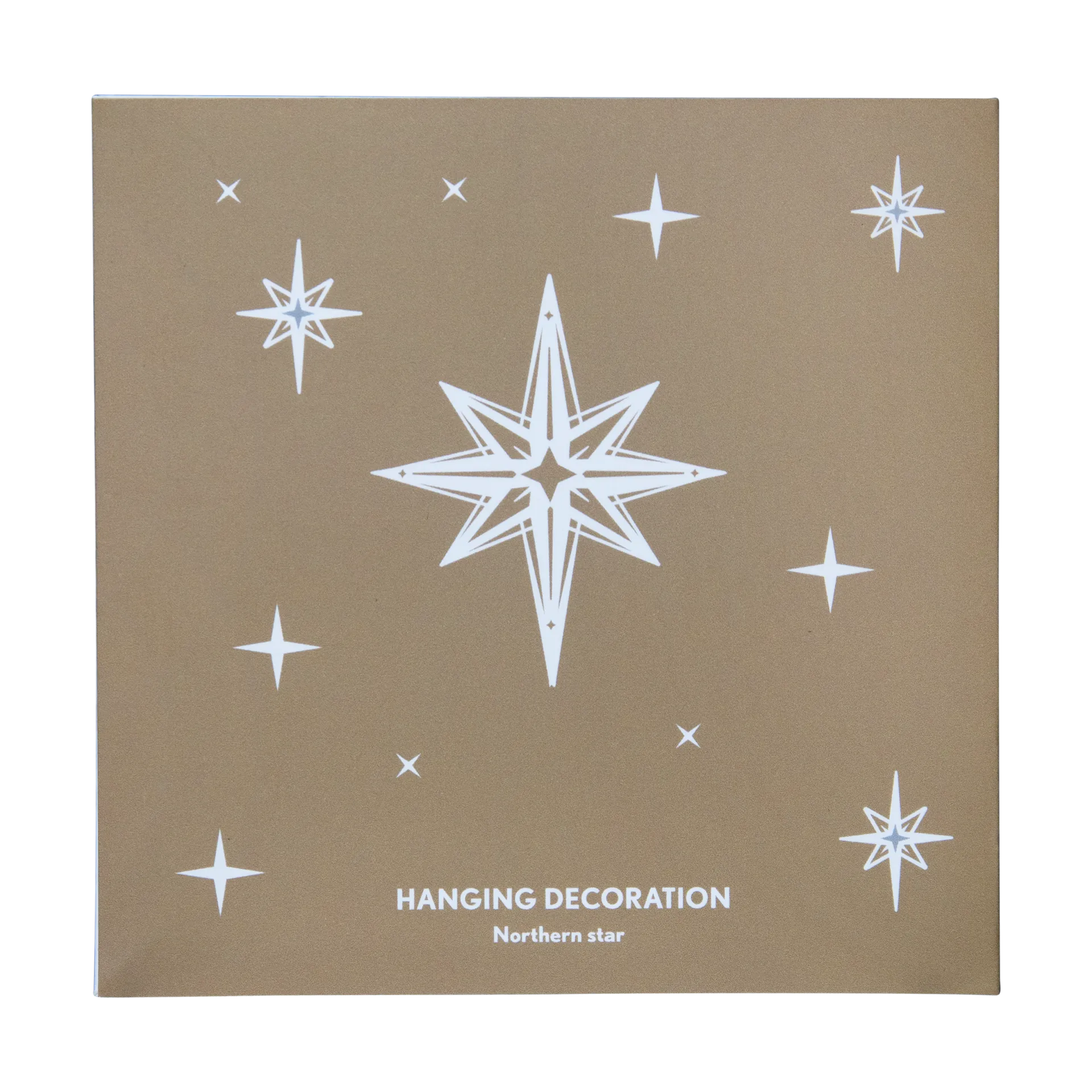 Northern Star L Christmas ornament, Gold Pluto Design