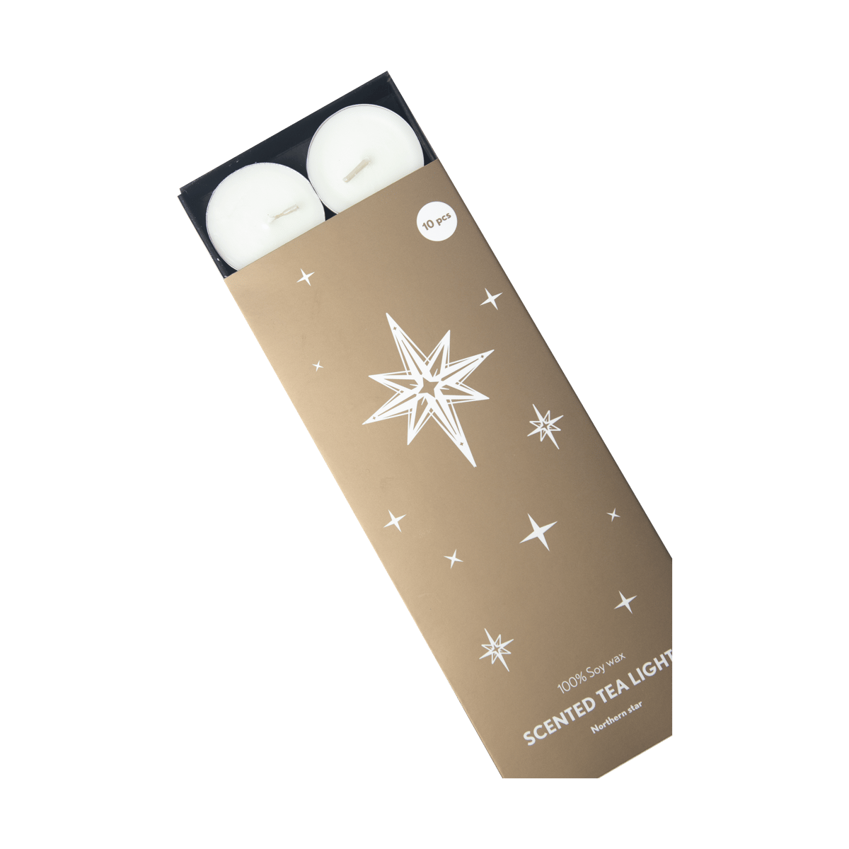 Pluto Design Northern Star scented candle White | Scandinavian Design | Scented candles & diffusers | White