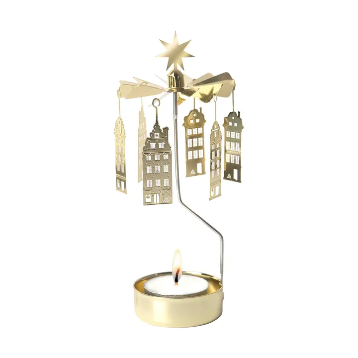 Old city angel chime - Gold - Pluto Design