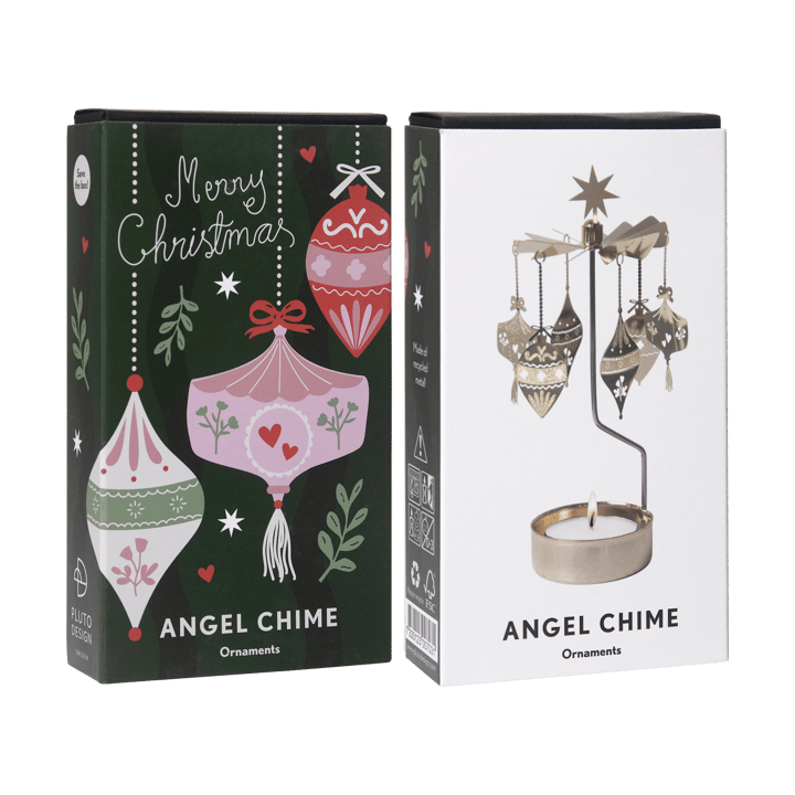 Ornaments angel chime, Gold Pluto Design