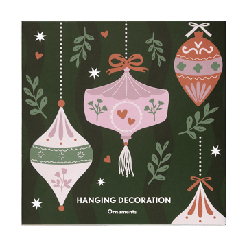 Ornaments Christmas hanging - Gold - Pluto Design