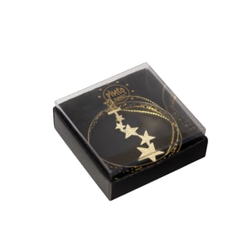 Pluto Christmas decoration in metal - Hanging night sky Gold coloured - Pluto Design