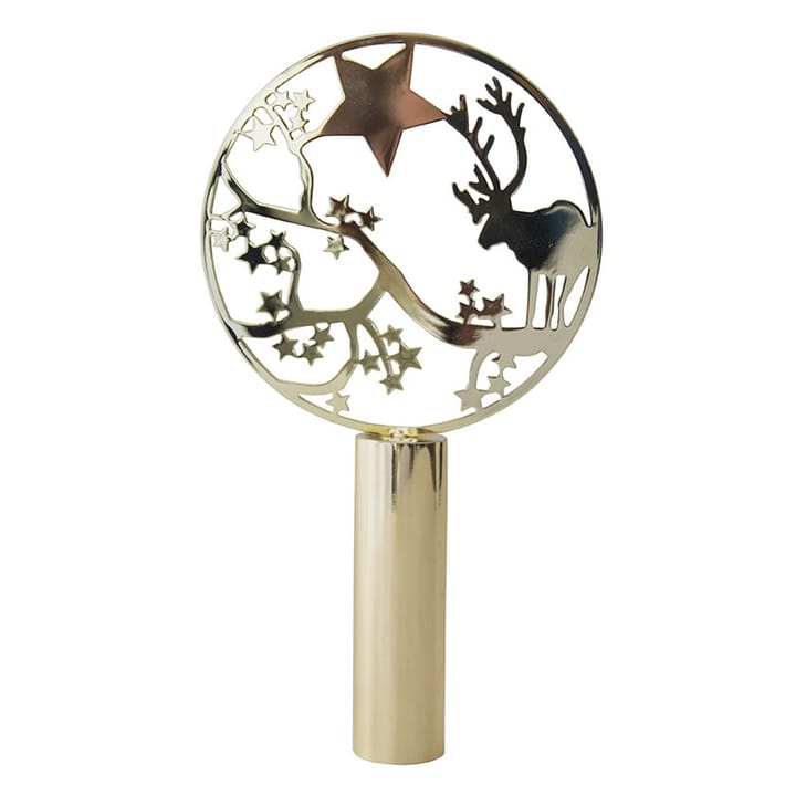 Pluto Christmas tree top with image - Deer - Pluto Design