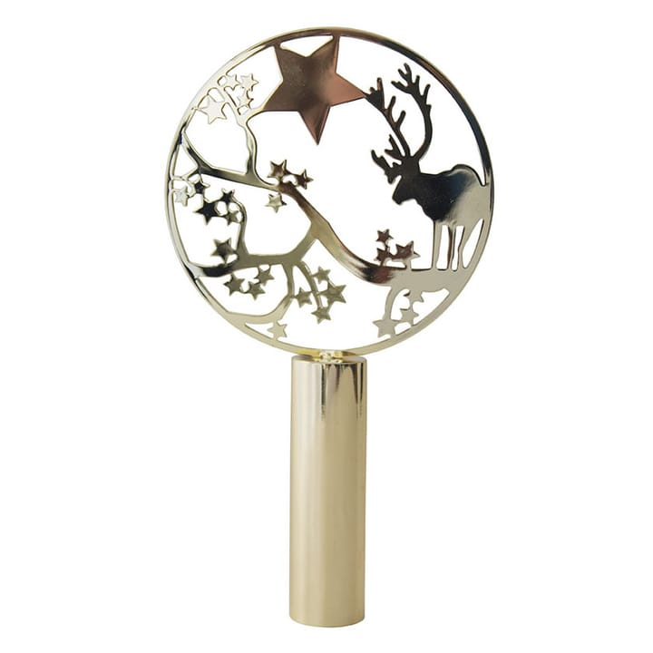 Pluto Christmas tree top with image - Deer - Pluto Design