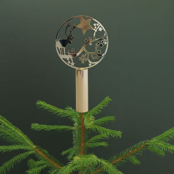 Pluto Christmas tree top with image - Deer - Pluto Design