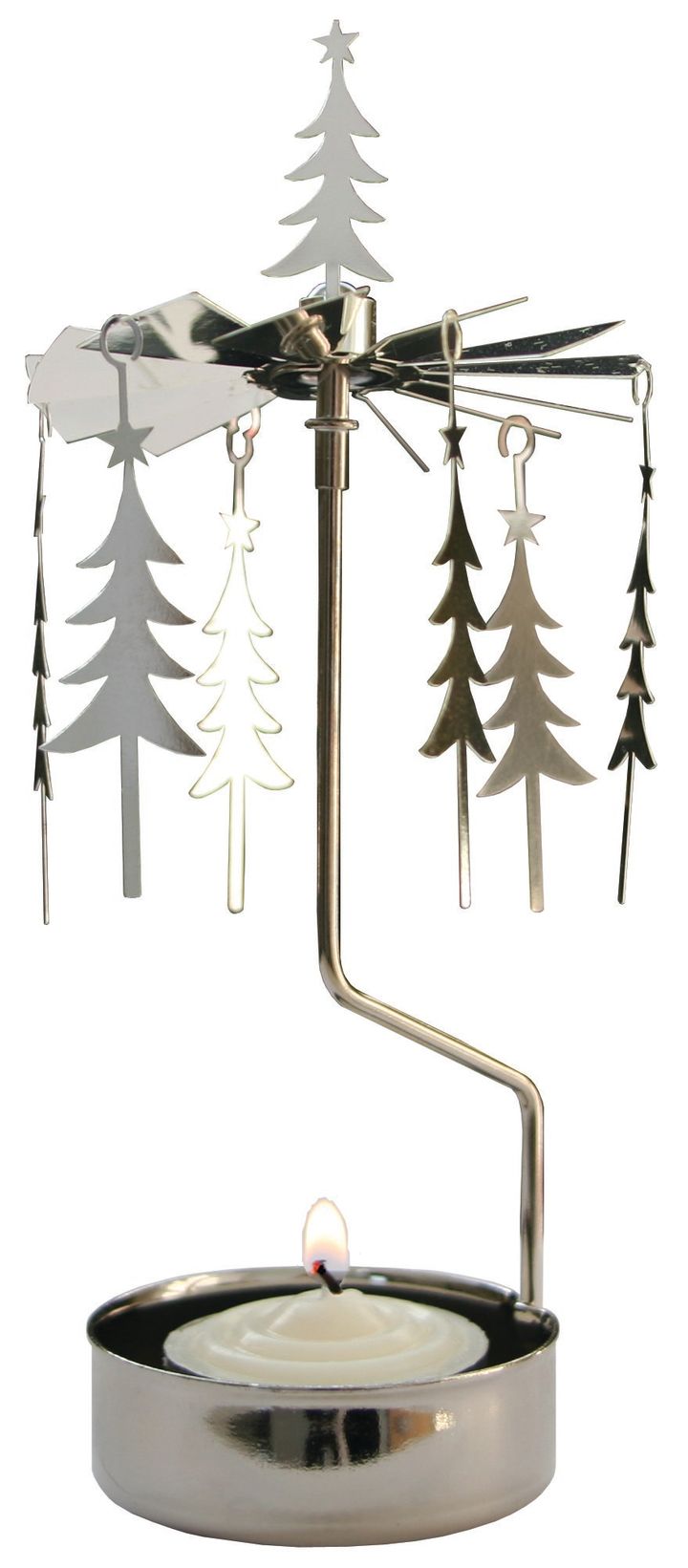 Rotary candleholder Christmas - tree - Pluto Design