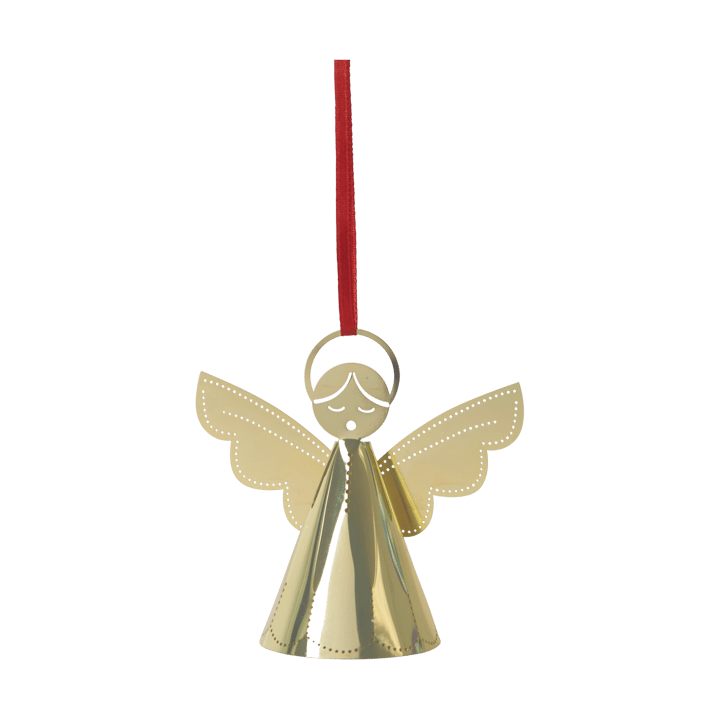 Singing angel Christmas tree bauble - Gold - Pluto Design