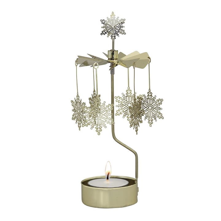 Snöstar Rotary candle holder - Gold - Pluto Design