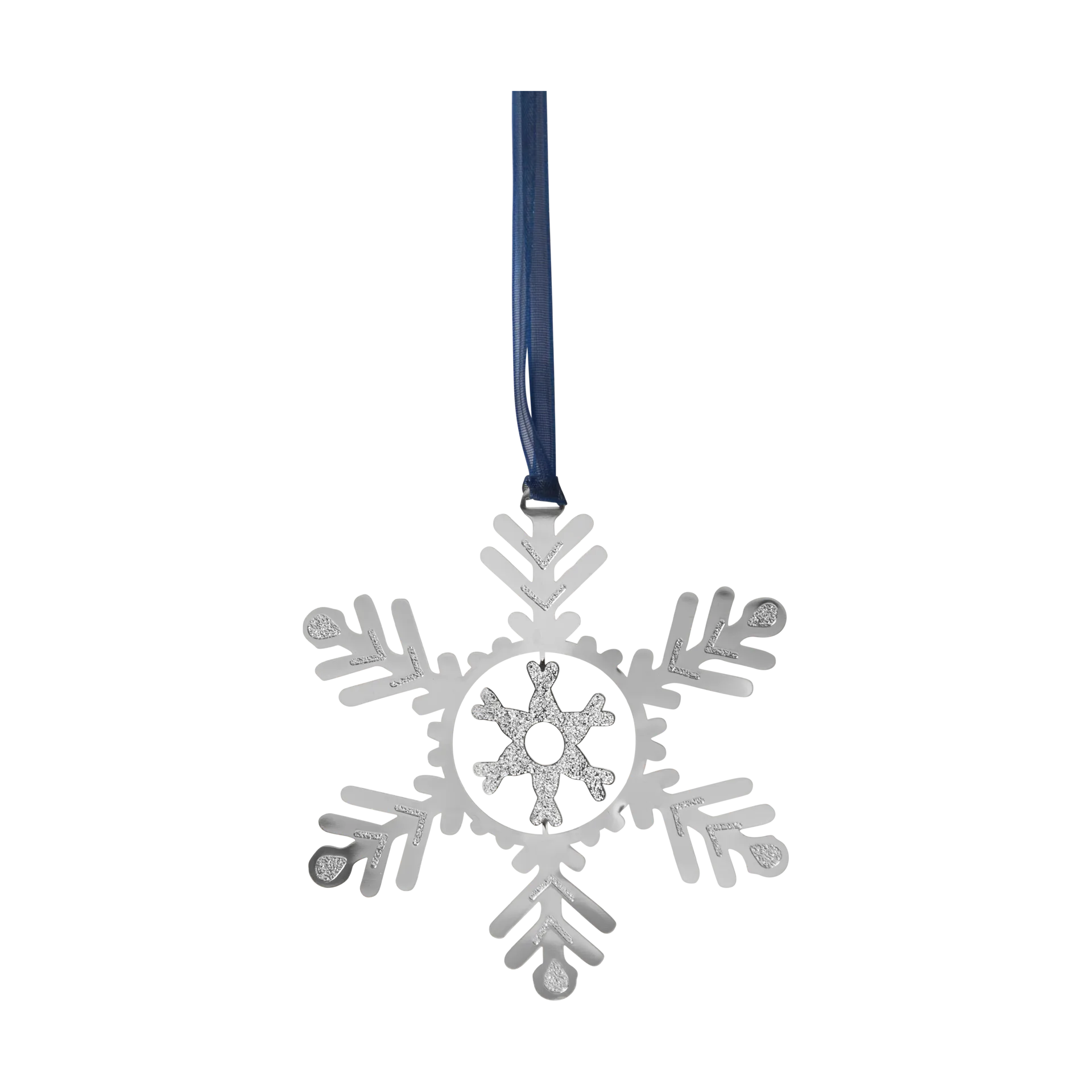 Snow fall Christmas decoration, Silver Pluto Design