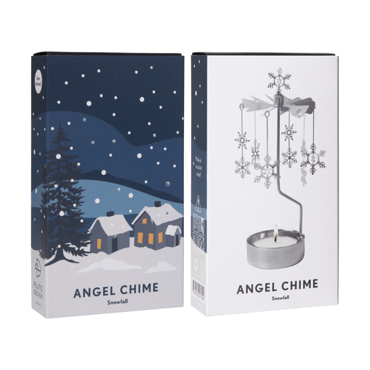 Snowfall angel chime, Silver Pluto Design