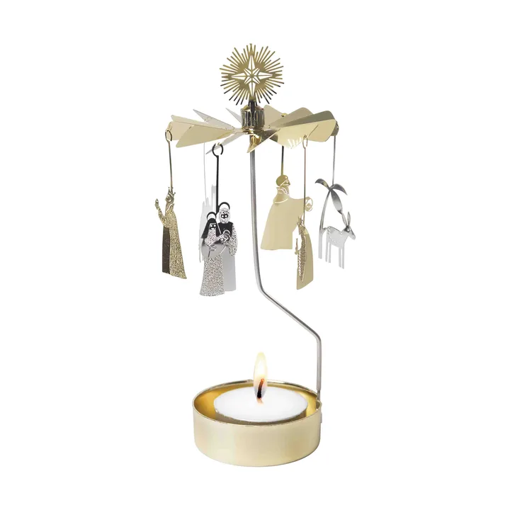 Star of Bethlehem angel chime - Gold - Pluto Design