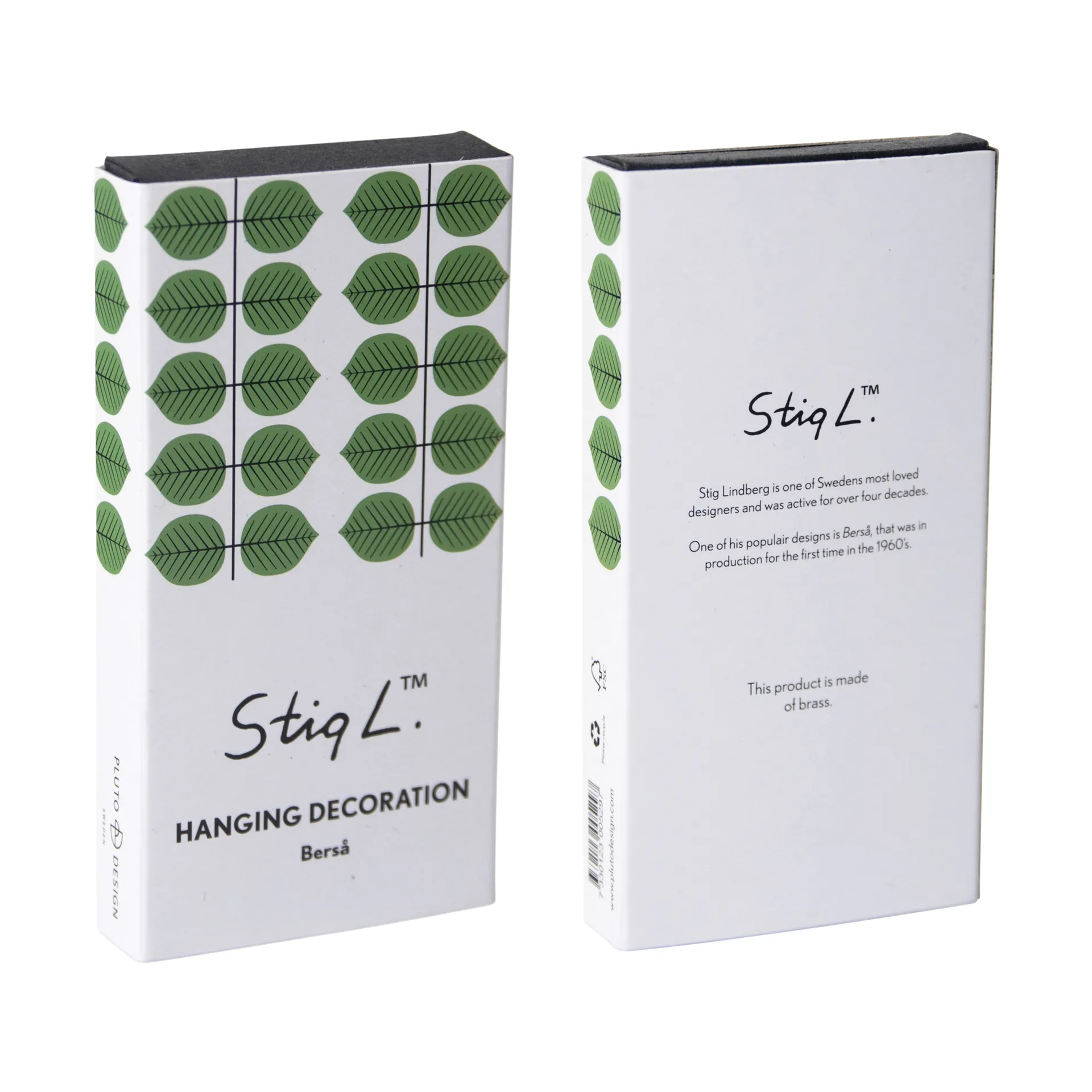 Stig L Berså Christmas tree decoration, Gold Pluto Design