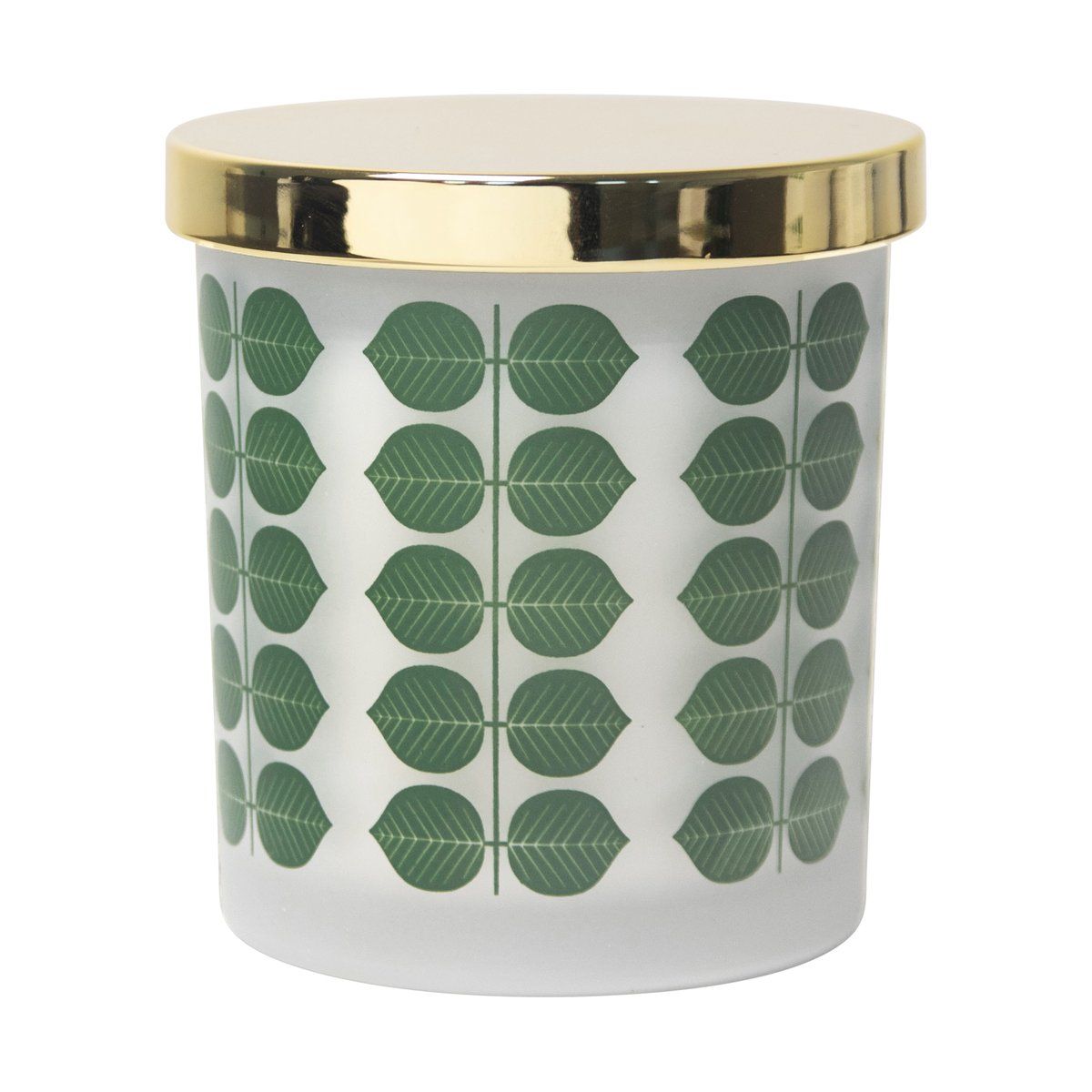 Pluto Design Stig L Berså scented candle Frosted glass-gold