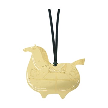 Stig L Knight's steed decorative hanging - Brass - Pluto Design