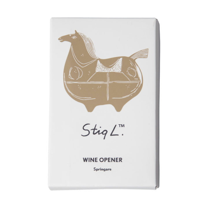 Stig L Springare corkscrew, Gold Pluto Design