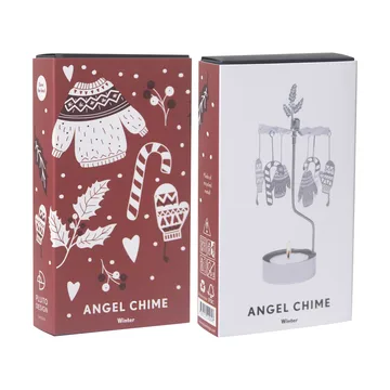Winter angel chime - Silver - Pluto Design