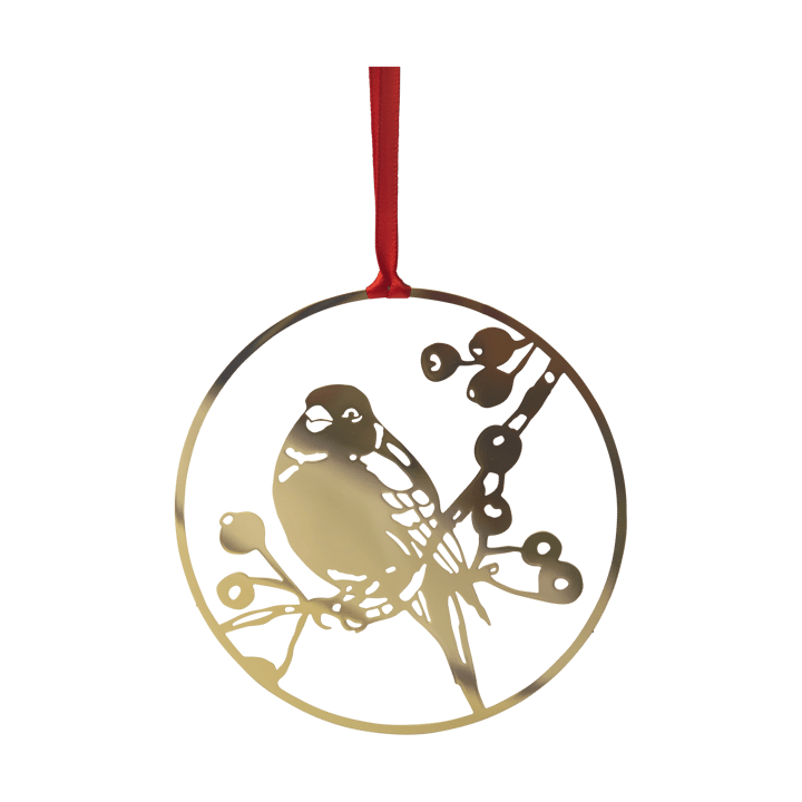 Winter Bird L Christmas ornament - Gold - Pluto Design