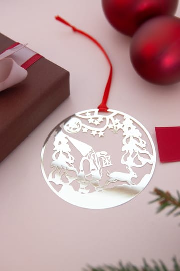 Winterland hanging decoration - Silver - Pluto Design