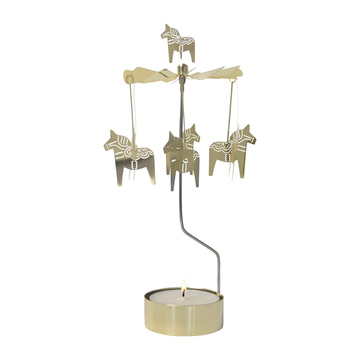 Angel chime dalahäst large 25 cm - Gold - Pluto Produkter