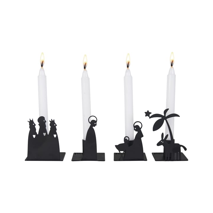 Nativity Scene candleholder metal - Small - Pluto Produkter