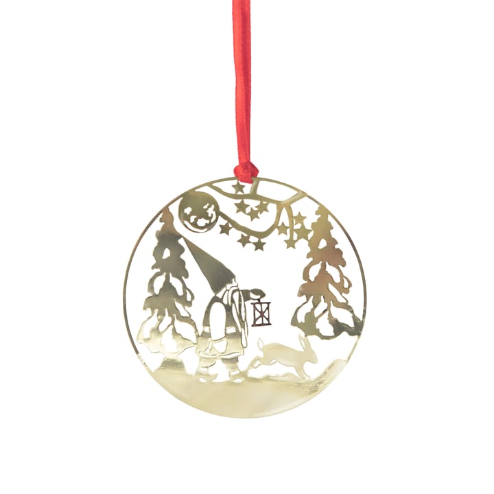 PlutoChristmas decoration in metal - Winterland Gold coloured - Pluto Produkter