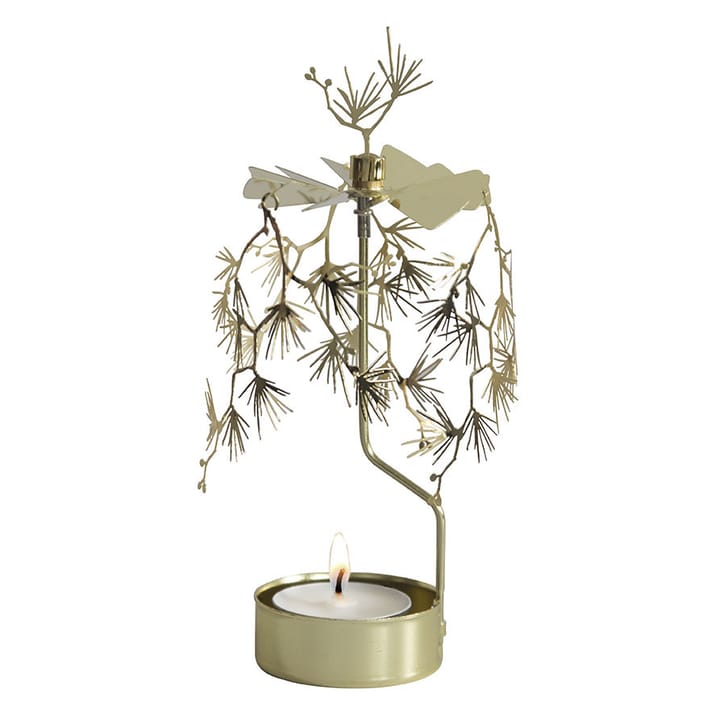 Tall Rotary candle holder - Gold - Pluto Produkter