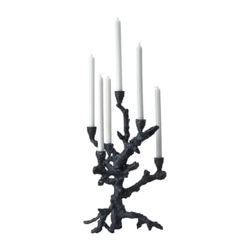 Apple tree candlestick L 53 cm - Dark grey - POLSPOTTEN