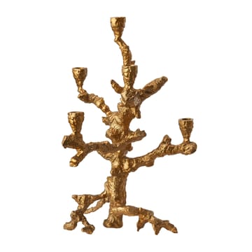 Apple tree candlestick L 53 cm - Gold - POLSPOTTEN