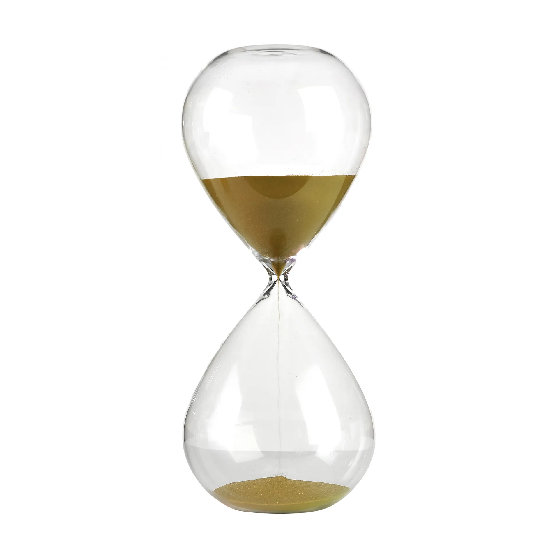 Ball hourglass L 38 cm, Gold POLSPOTTEN
