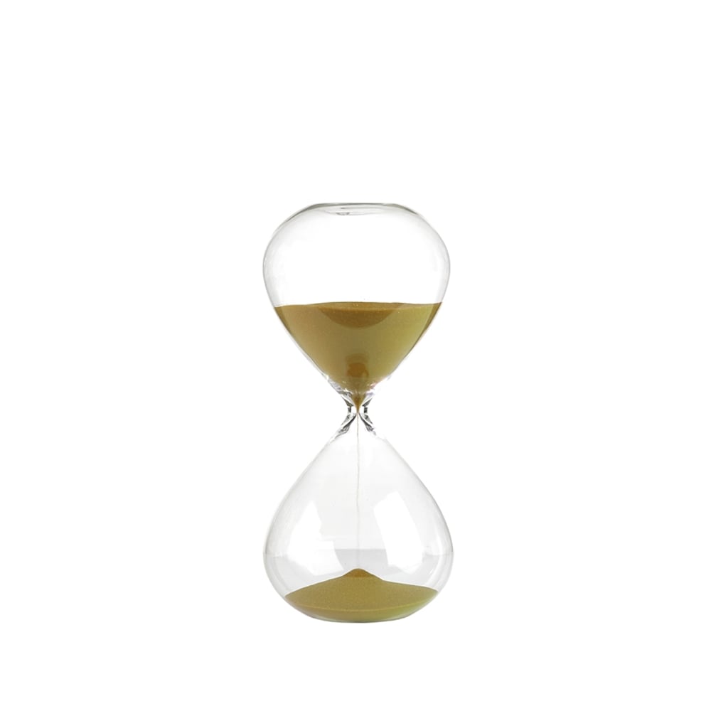 POLSPOTTEN Ball hourglass M 30 cm Gold | Scandinavian Design | Decorative accessories | Gold-coloured