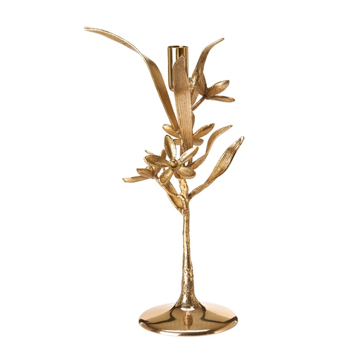Bergamot candlestick 31 cm, Gold POLSPOTTEN