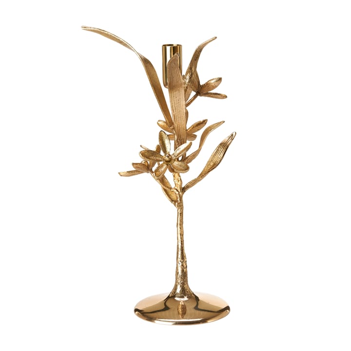 Bergamot candlestick 31 cm - Gold - POLSPOTTEN