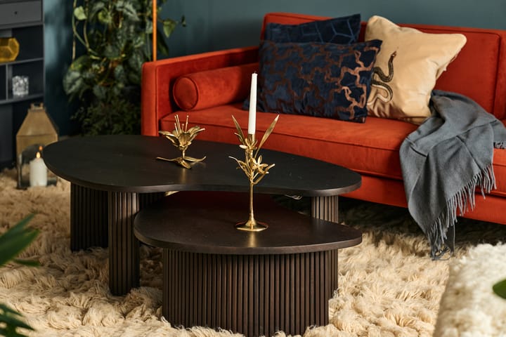 Bergamot candlestick 31 cm, Gold POLSPOTTEN