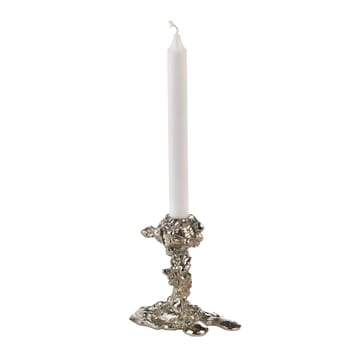Drip candlestick 14 cm - Silver - POLSPOTTEN