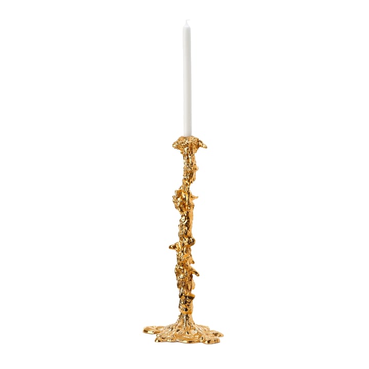 Drip candlestick XXL 50 cm - Gold - POLSPOTTEN