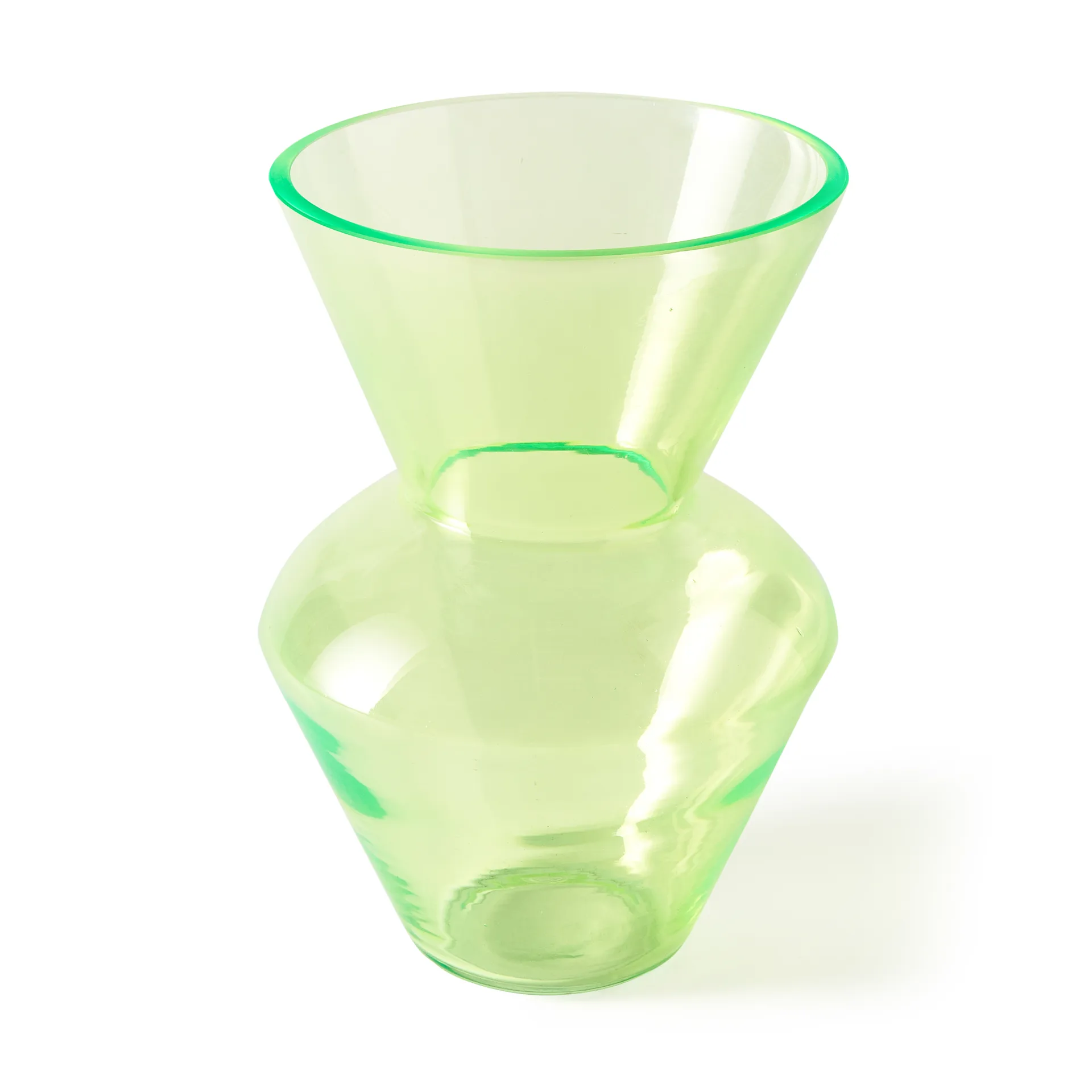 Fat neck vase S 35 cm, Green POLSPOTTEN