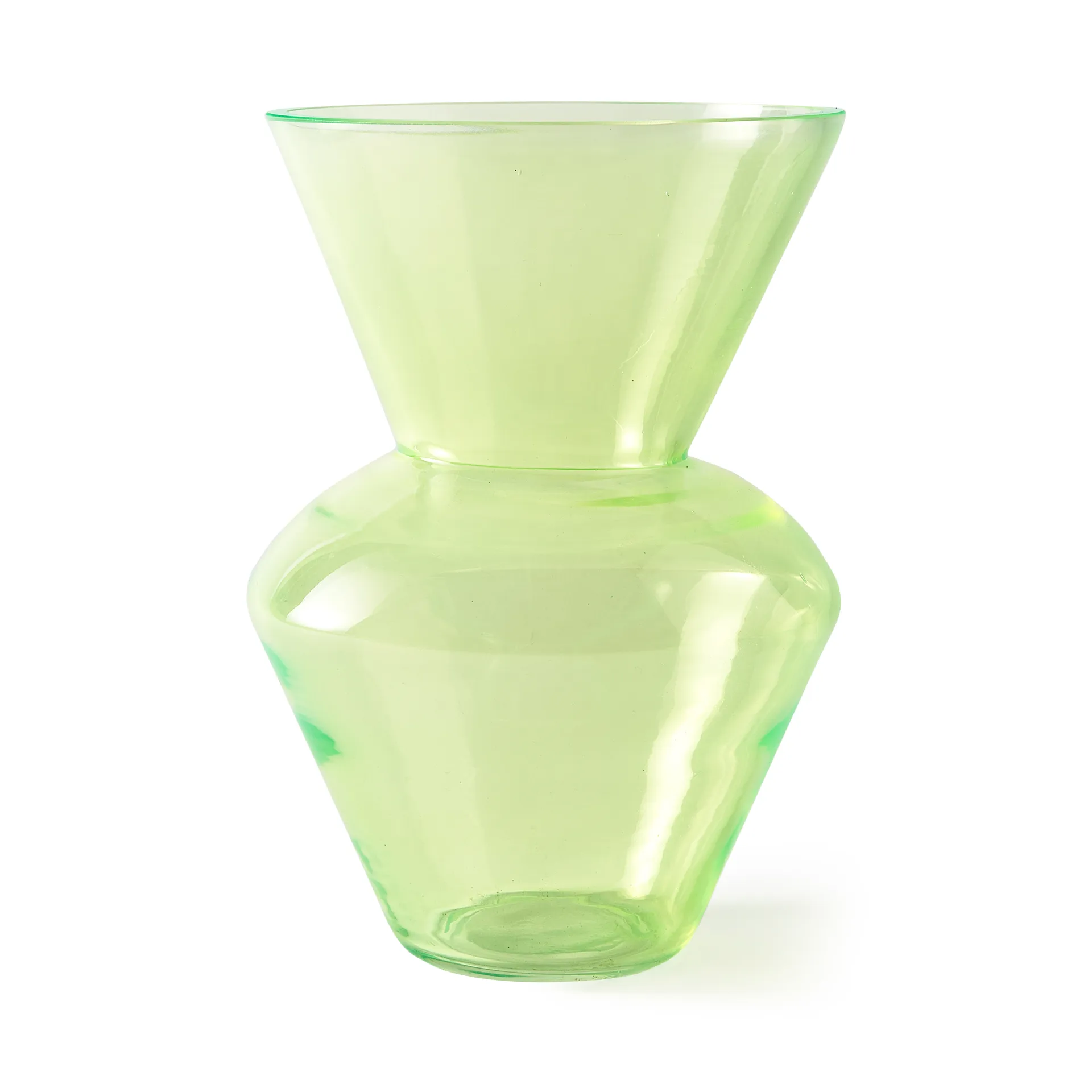 Fat neck vase S 35 cm, Green POLSPOTTEN