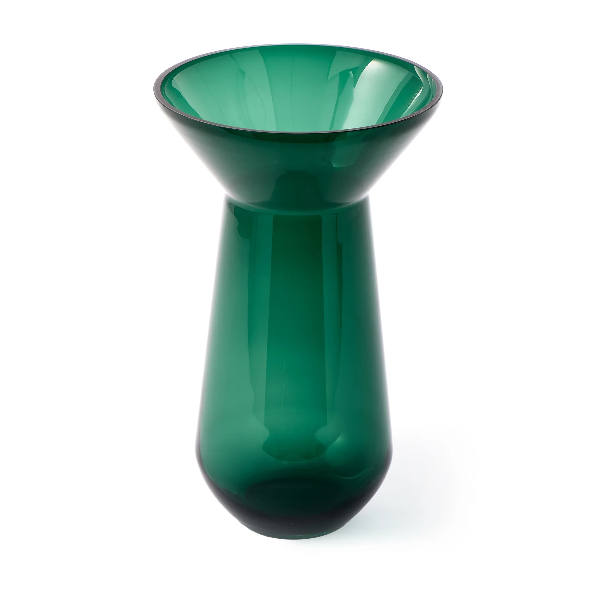 Long neck vase 45 cm, Dark green POLSPOTTEN