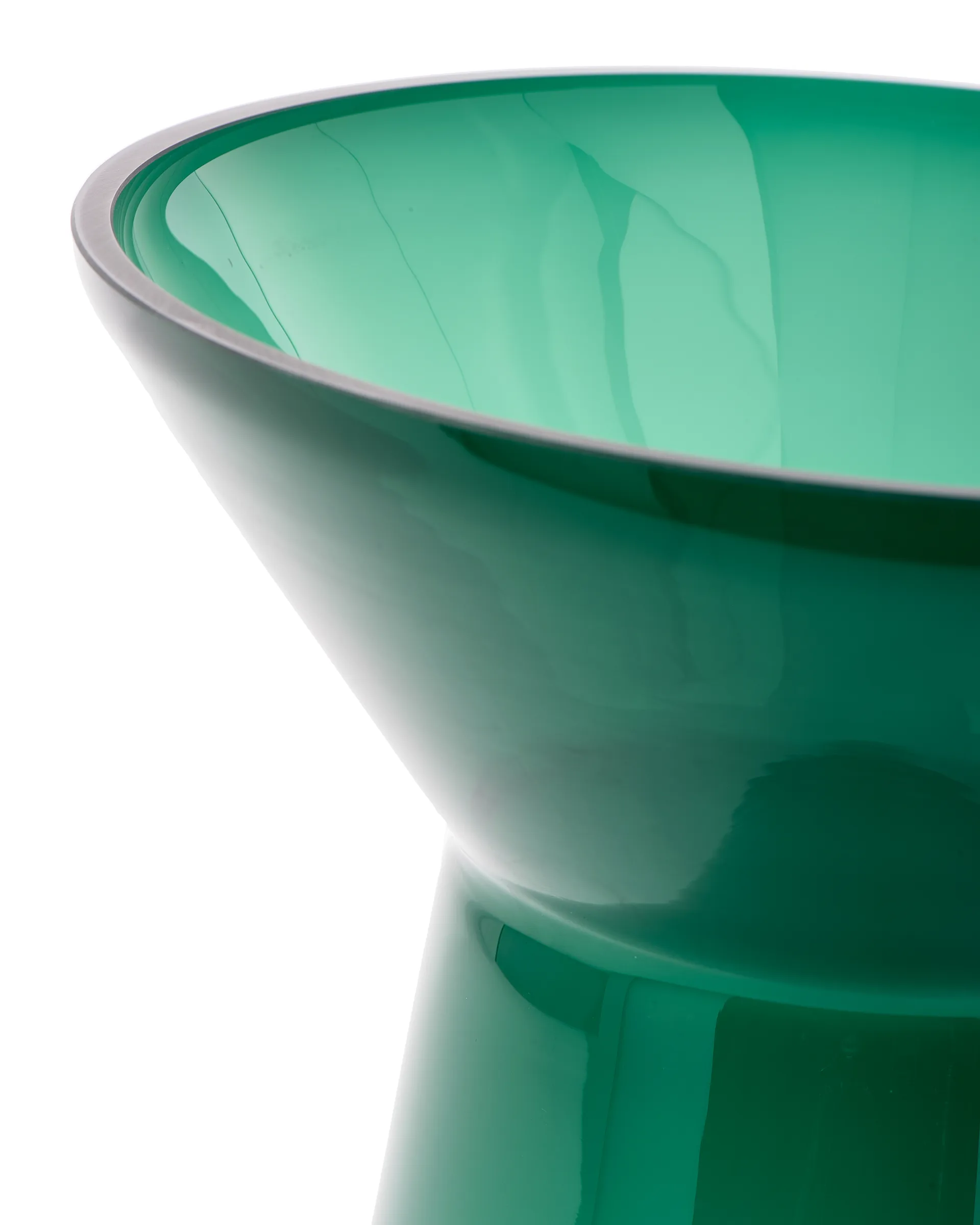 Long neck vase 45 cm, Dark green POLSPOTTEN
