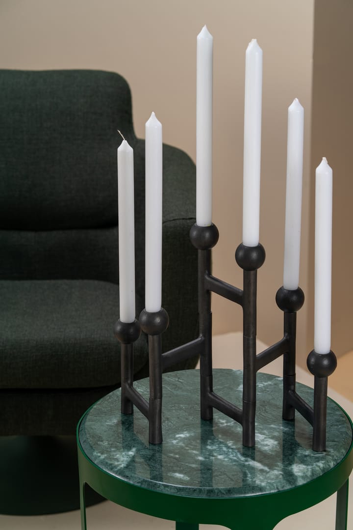 Round Folding candlestick 56x30 cm, Dark grey POLSPOTTEN