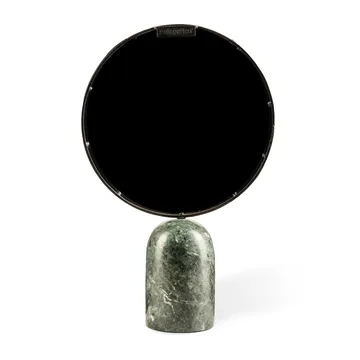 Round Marble table mirror - Green - POLSPOTTEN