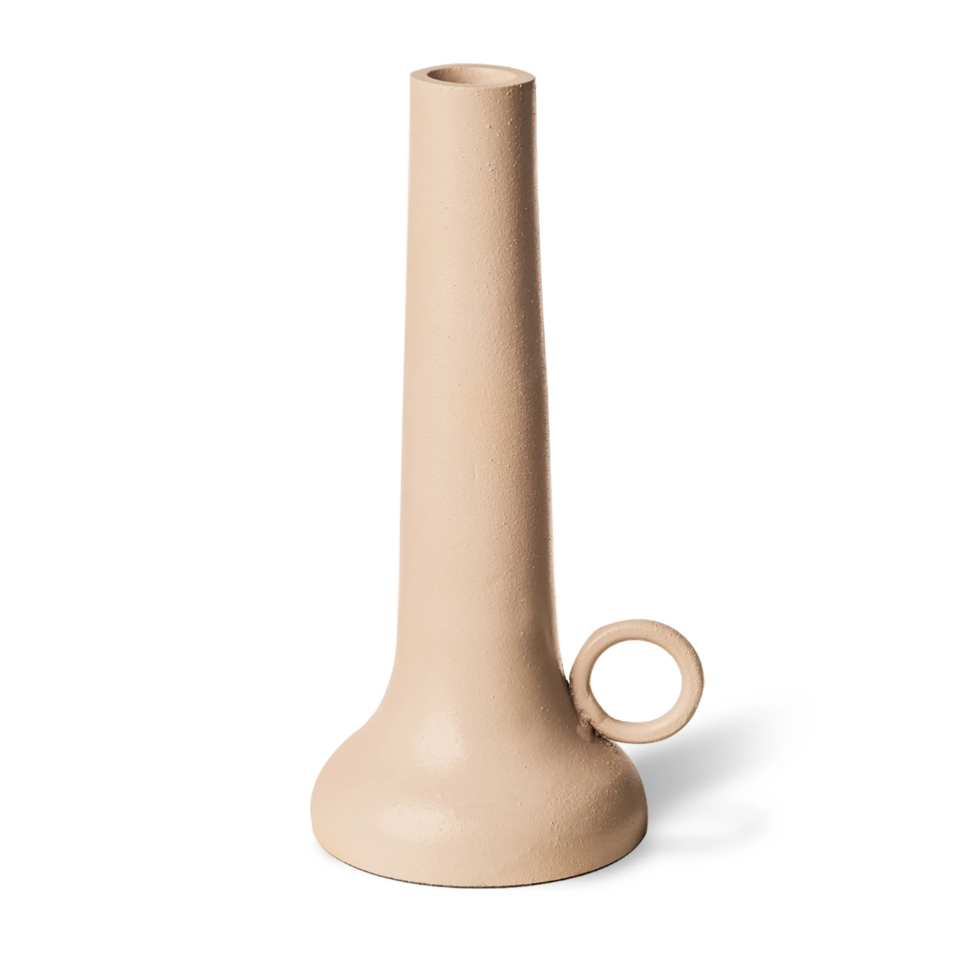 Spartan candle holder S 22 cm, Beige POLSPOTTEN
