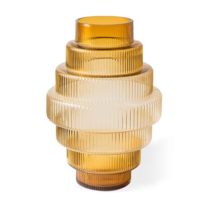 Steps vase L 50 cm - Ochre - POLSPOTTEN