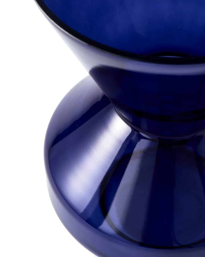 Thick neck vase 40 cm - Dark blue - POLSPOTTEN