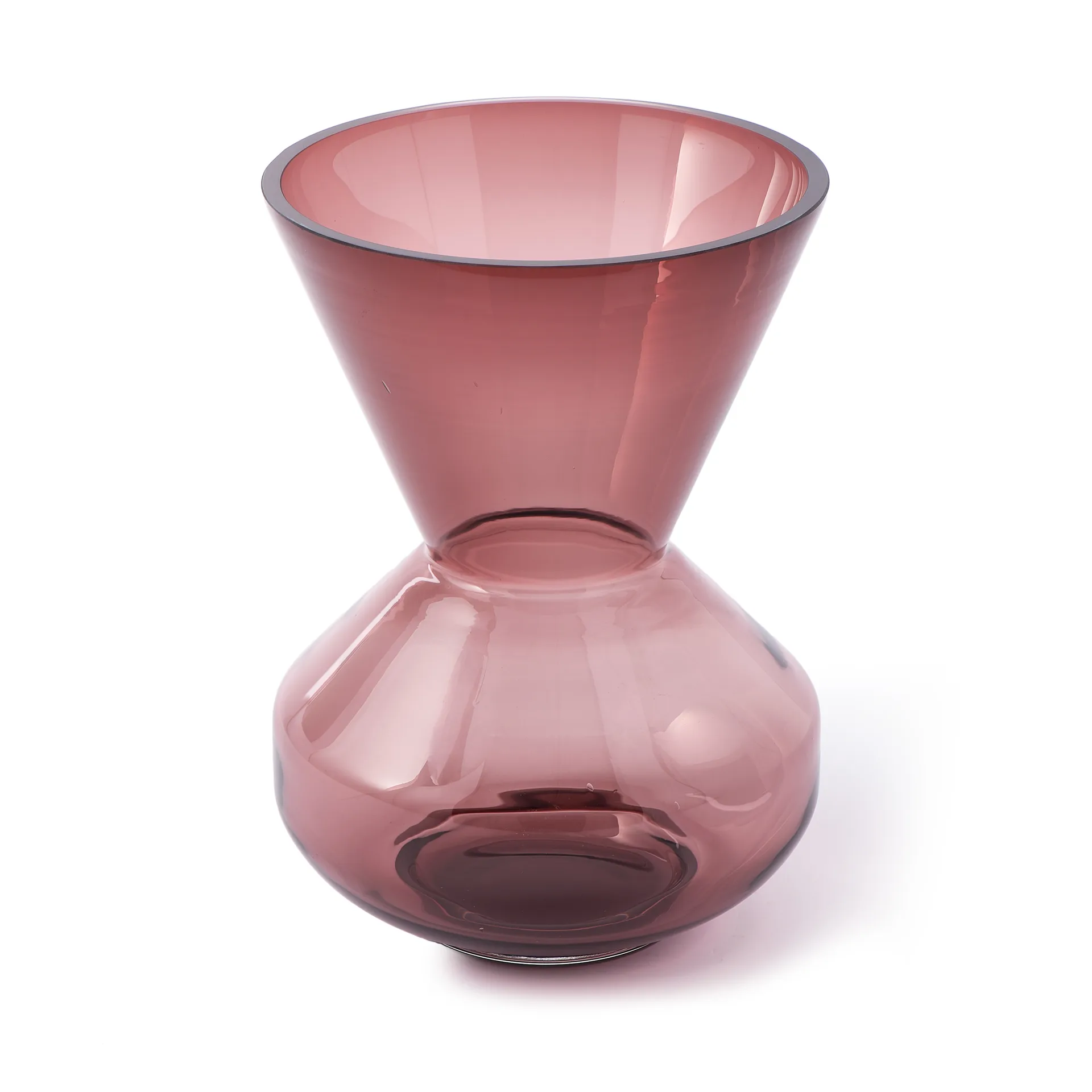 Thick neck vase 40 cm, Pink-purple POLSPOTTEN